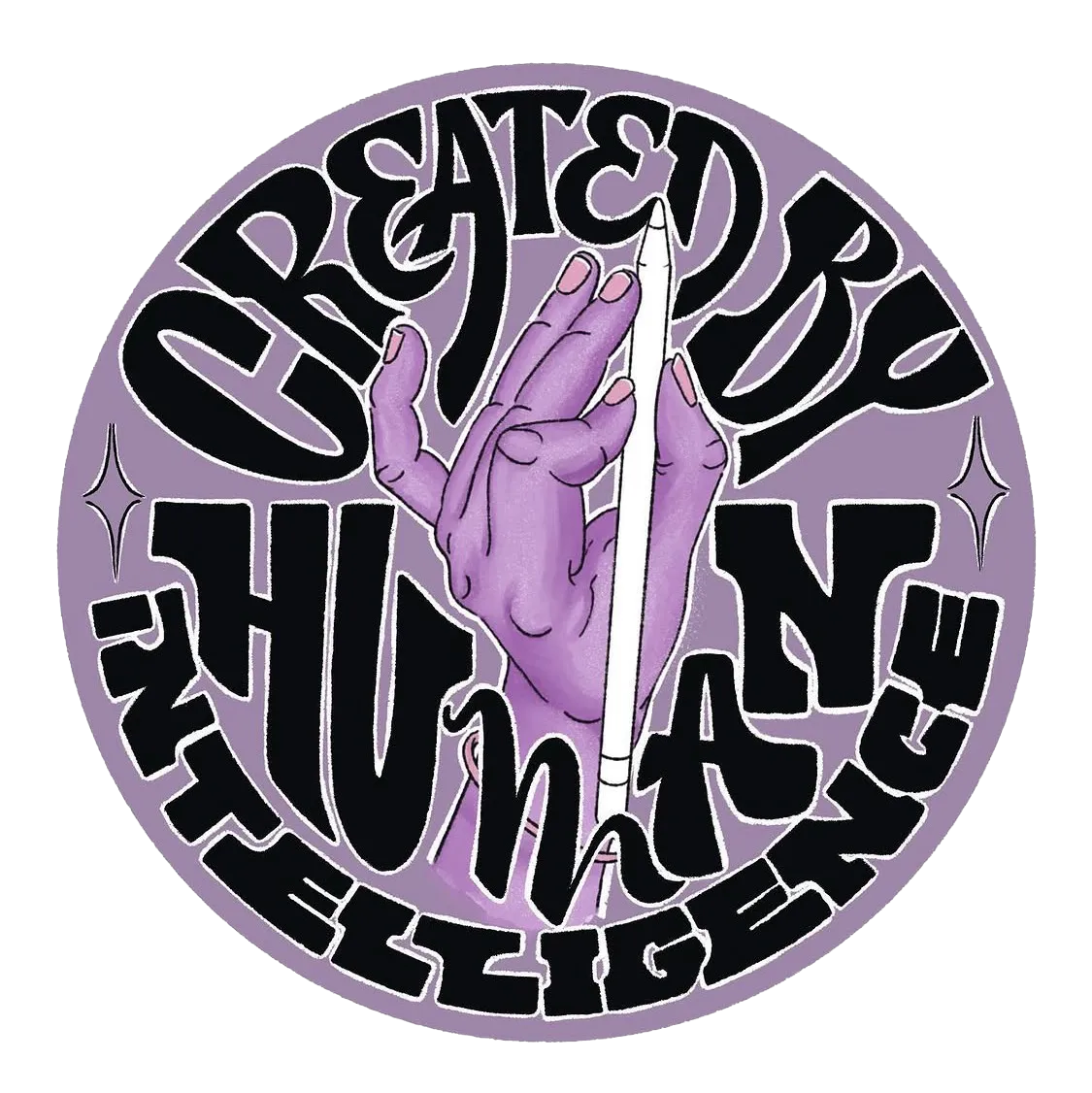 Badge-Made-by-human-intelligence-KOSMIK